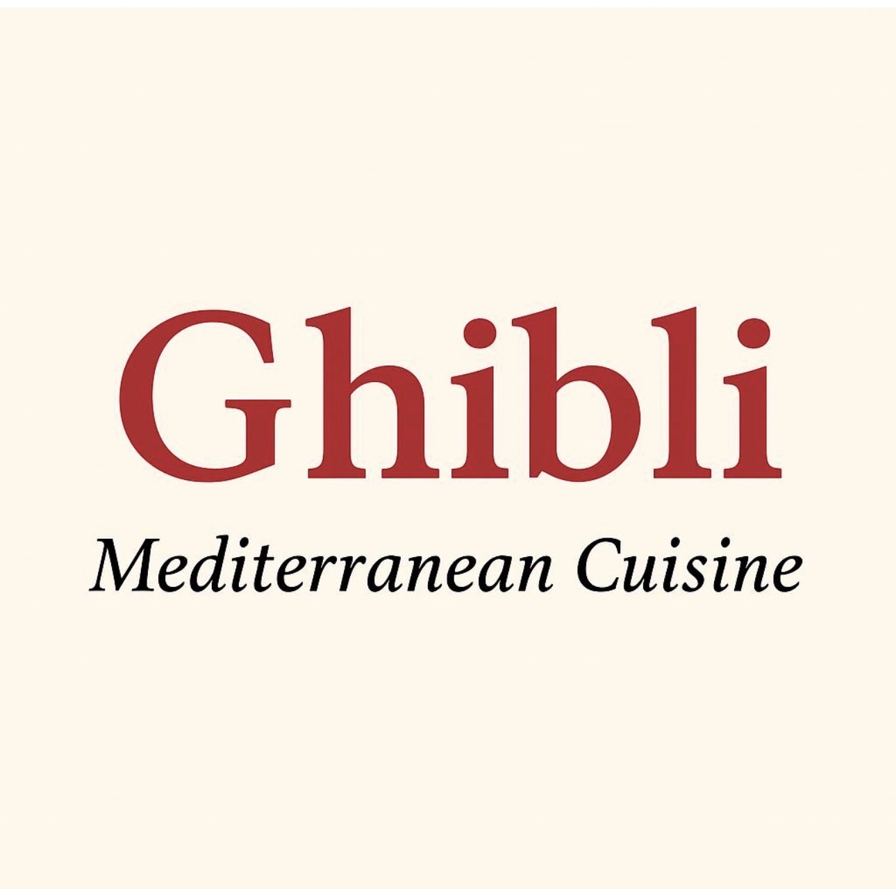 Ghibli Mediterranean Cuisine